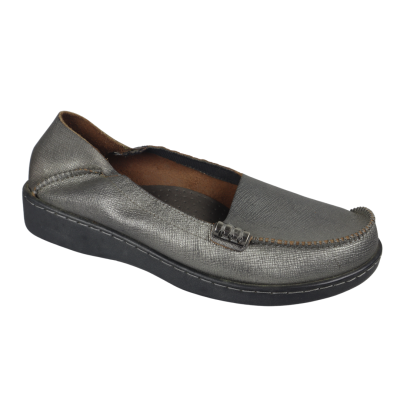 Romulo Casual Cuero Plata Mujer Talla 35 Ref  2283 